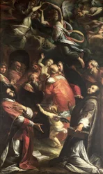 Circoncision du Christ avec Saint Ignace de Loyola et Saint François Xavier